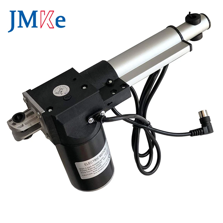 JMKE Medical bed linear actuator 12V 6000N for hospital bed 24V electric linear actuator