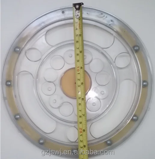 Пластиковая круглая вращающаяся поворотная пластина