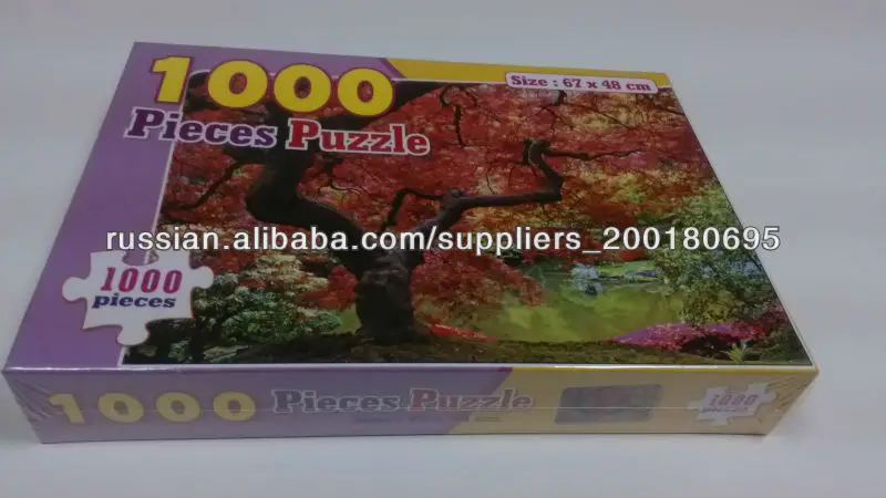 Недорогой Горячая продажа 1000PC головоломки