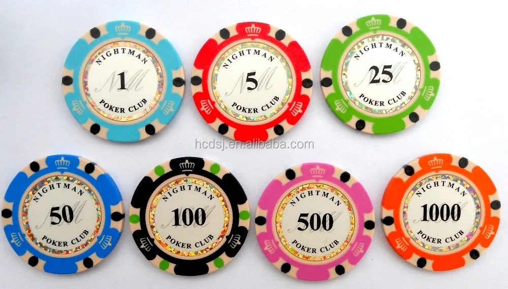 custom made 3 tone clay poker chips with your own logo,3 color casino poker chips with your own design
