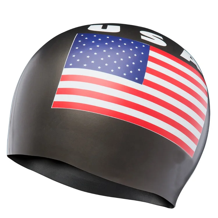 Professional Manufacturer Custom Logo Adult Kid Personalized Silicone Swim Caps