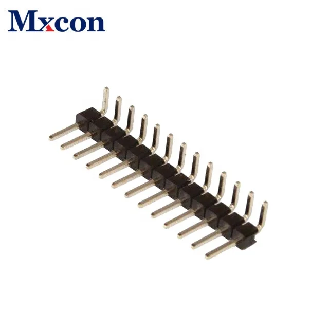 
Factory price wholesale single row straight & right angle 1.27mm pin header for board to board 