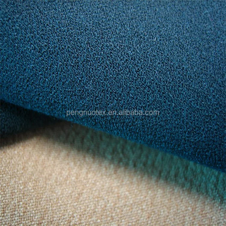 thick crepe fabric for dress/double korean heavy moss crepe voile fabric characteristics definition