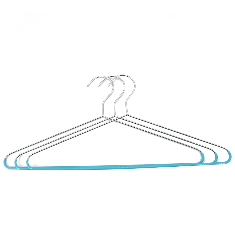 Cheap Price PVC Coated Steel Hanger Non Slip Metal Wire Clothes Hangers