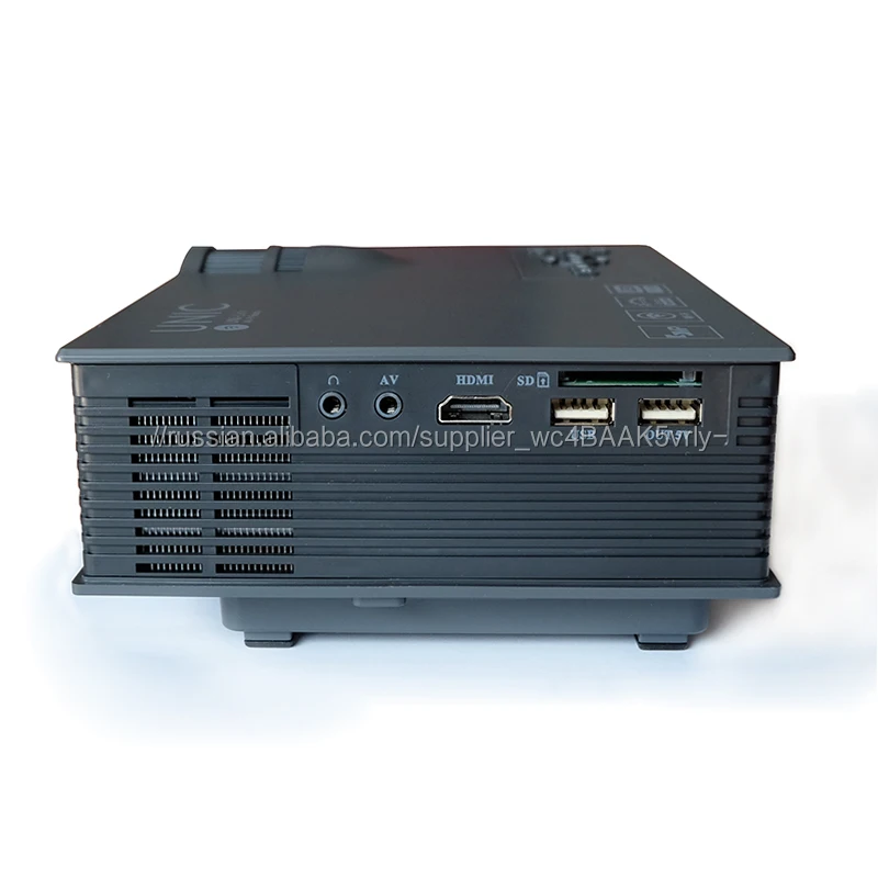 1200 Lumens Mini VGA DISPLAY Digital LED WIFI Projector UC46