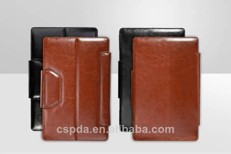 новый для microsoft поверхности про 3 клавиатура pu кожаный чехол для поверхностного про фолио крышка