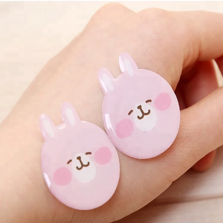 
Custom self-adhesive 3D cartoon resin domed stickers epoxy stickers for kids 