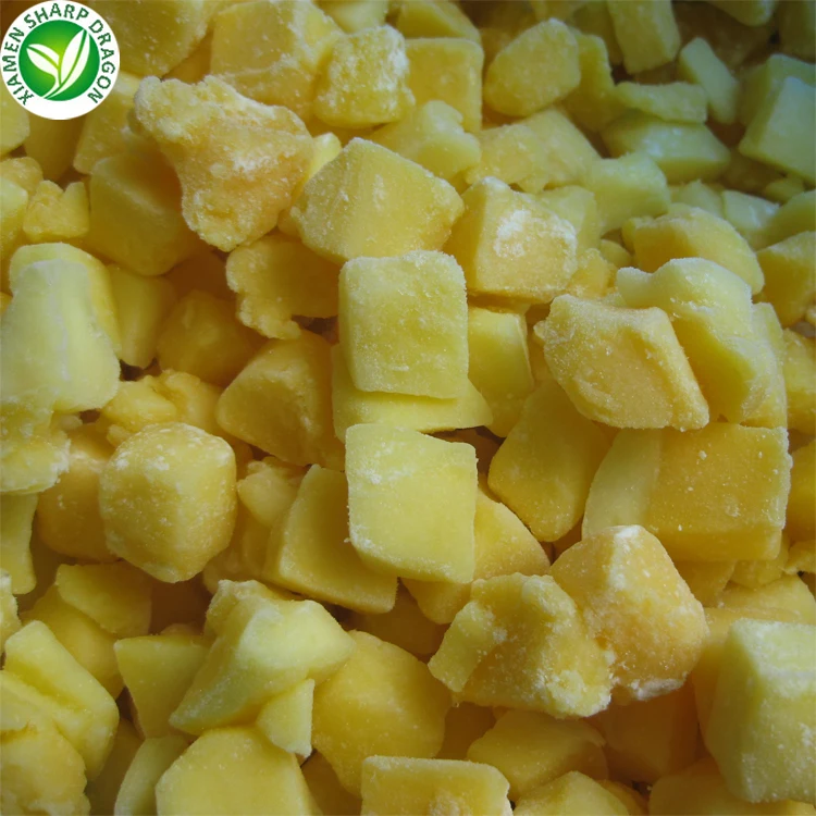 
100% High Quality Frozen Mango Sliced Frozen Half-cut Mango 