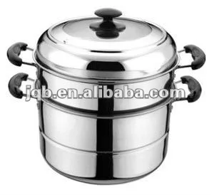 Cheap Price Double Ear Stainless Steel Steaming Pot
