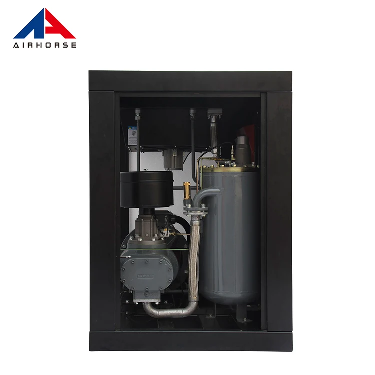 Asme и ul низкой цене 75kw 100hp постоянный магнит Винтовые Воздушный компрессор 8 бар 10 бар с Манн фильтр