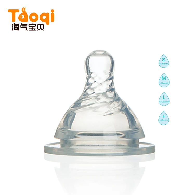milk for wide neck baby big  bottle silicone feeding rubber teat nipple