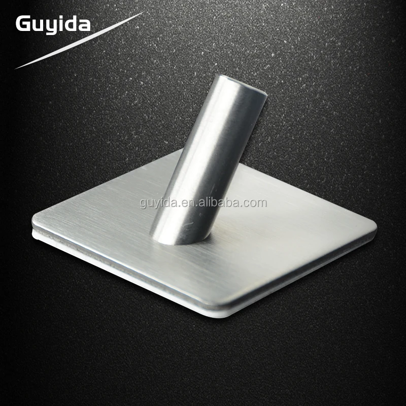 hot sales stainless steel 304 USA design super sticker single wall hook