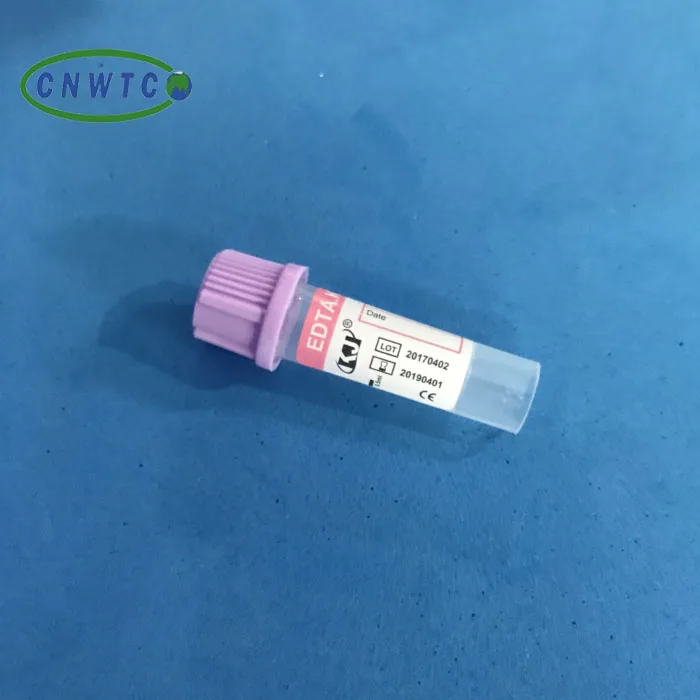 Фиолетовый ETDA K3 ETDA K2 микротрубка для взятия крови