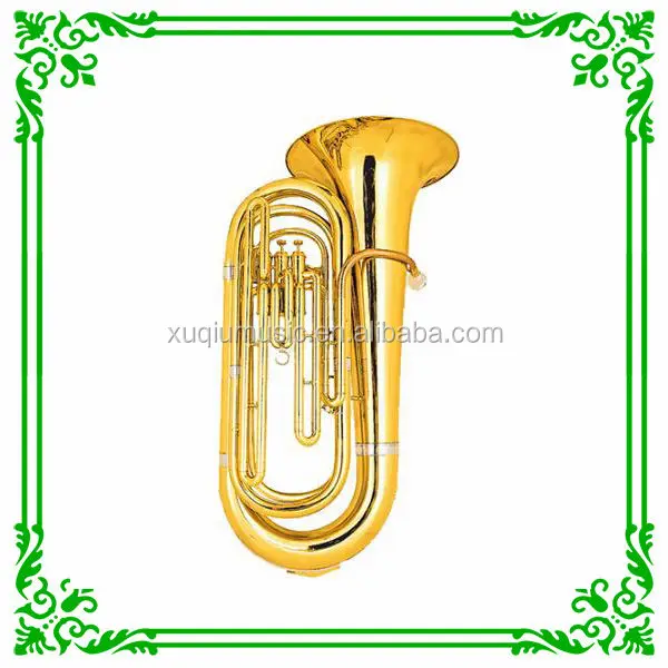 High Grade Brass Bb Key Plastic Tuba/ Brass Instrument