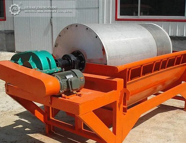 2019 Hot Quality ZK Mineral Wet/Dry Magnetic Drum Separator