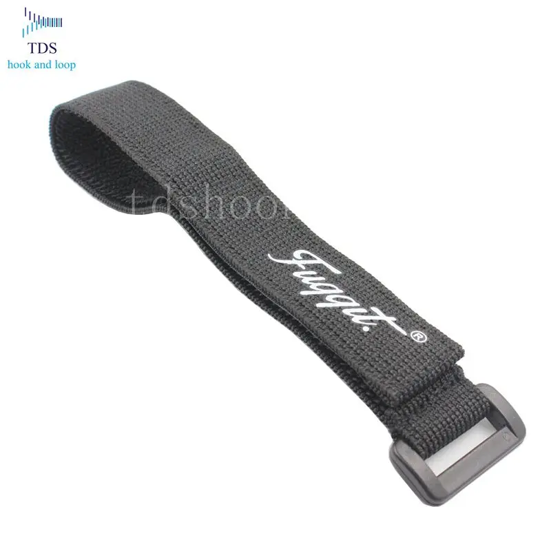 multi purpose 1 inch/2 inch printing logo elastic hook&loop down strap