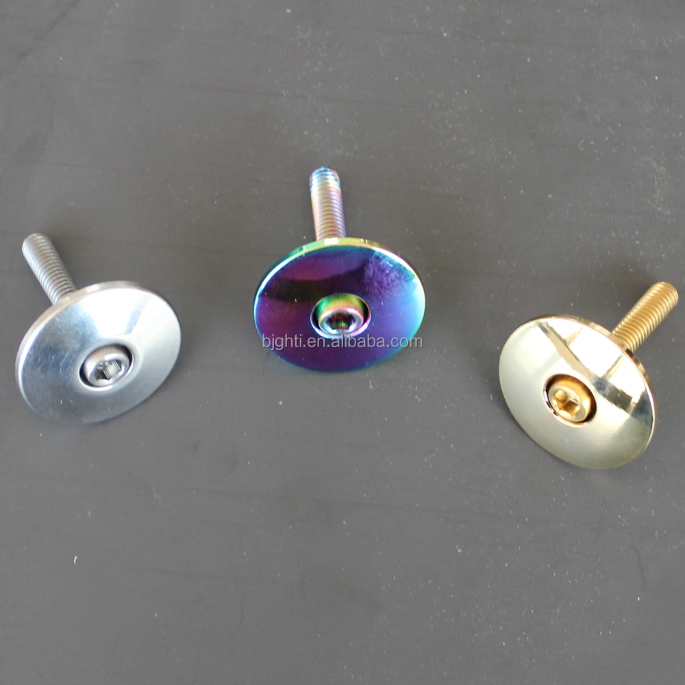 Titanium Headsets Top Cap Bike Parts Cap of Headsets
