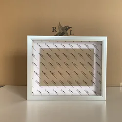 Handmade customize black 8x8 3D shadow box frame