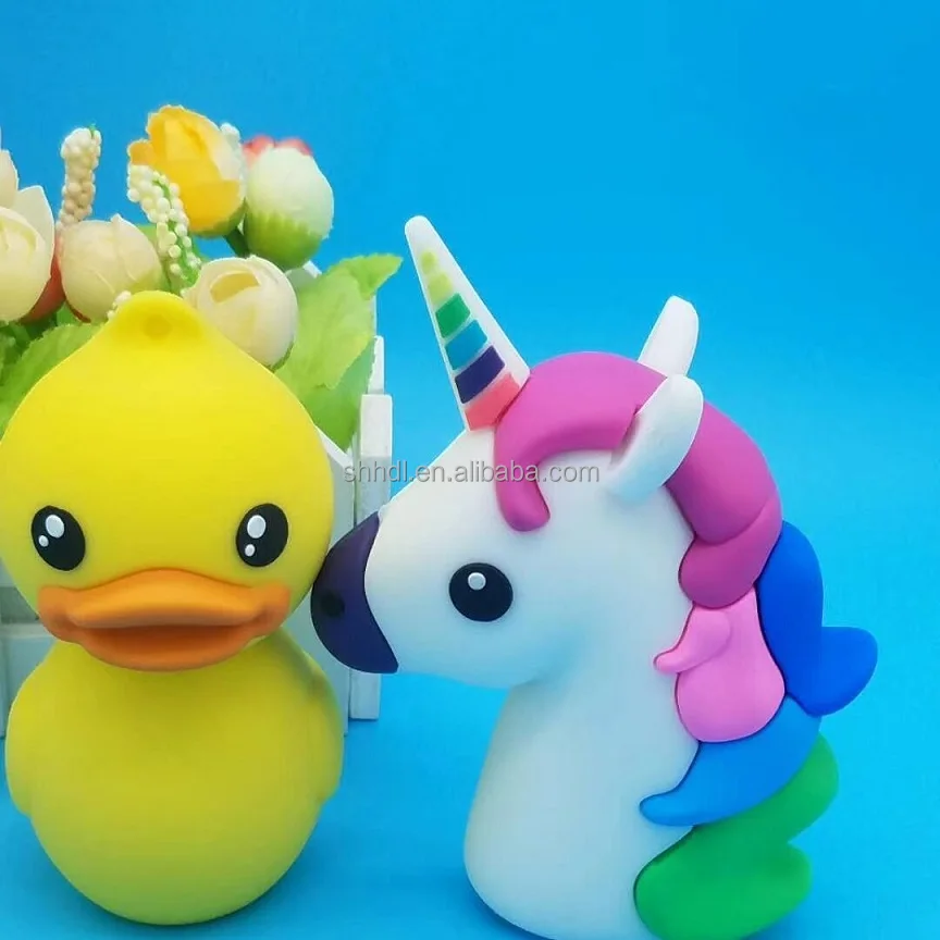 
Best Selling Cartoon Unicorn Power Bank Unique OEM Power Banks 2600mah 
