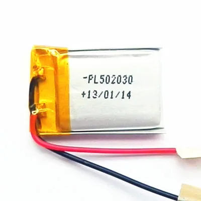 
502030 200mAh 3.7v ultra thin lipo battery 