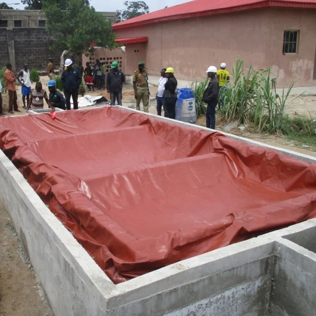 Biogas plant for waste