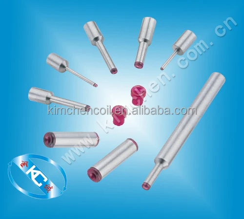 High Precision Diamond wire guides coil winding Ruby Tipped Nozzle