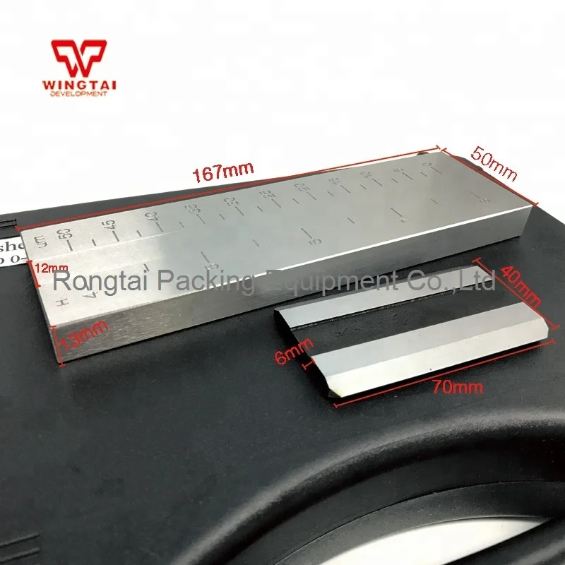 PUSHEN Single Groove Stainless Steel Grind Gauge Grindometer