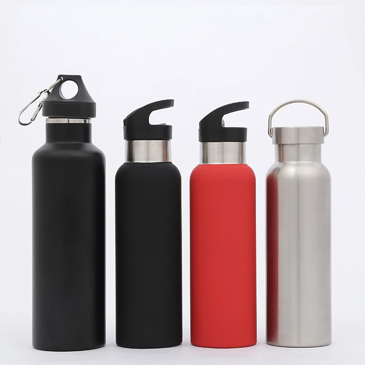 Custom Eco-friendly Portable Double Wall Stainless Steel Vacuum Insulated Sports spray drinking Water Bottle