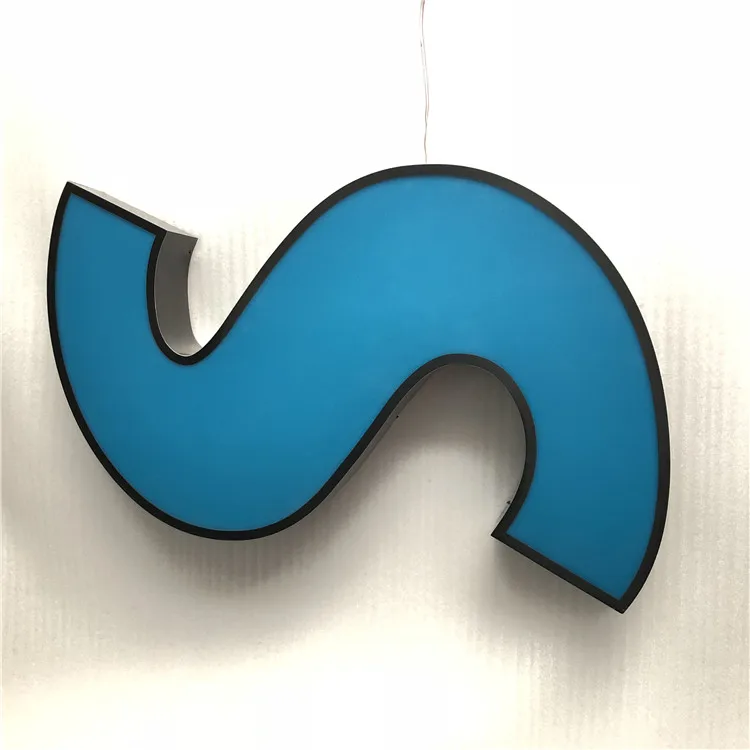Custom Advertising Acrylic Led Logo Wall Mounted Signage 3D Letters Business Sign Channel Letters