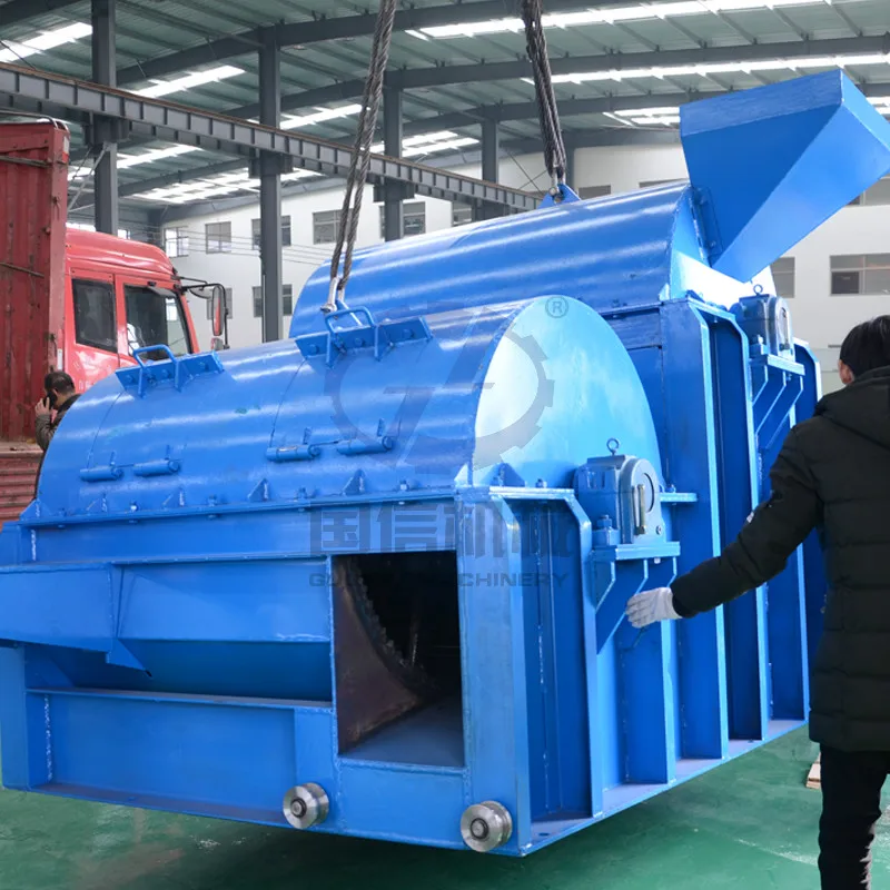 GUOXIN brand coconut coir fiber extracting machine