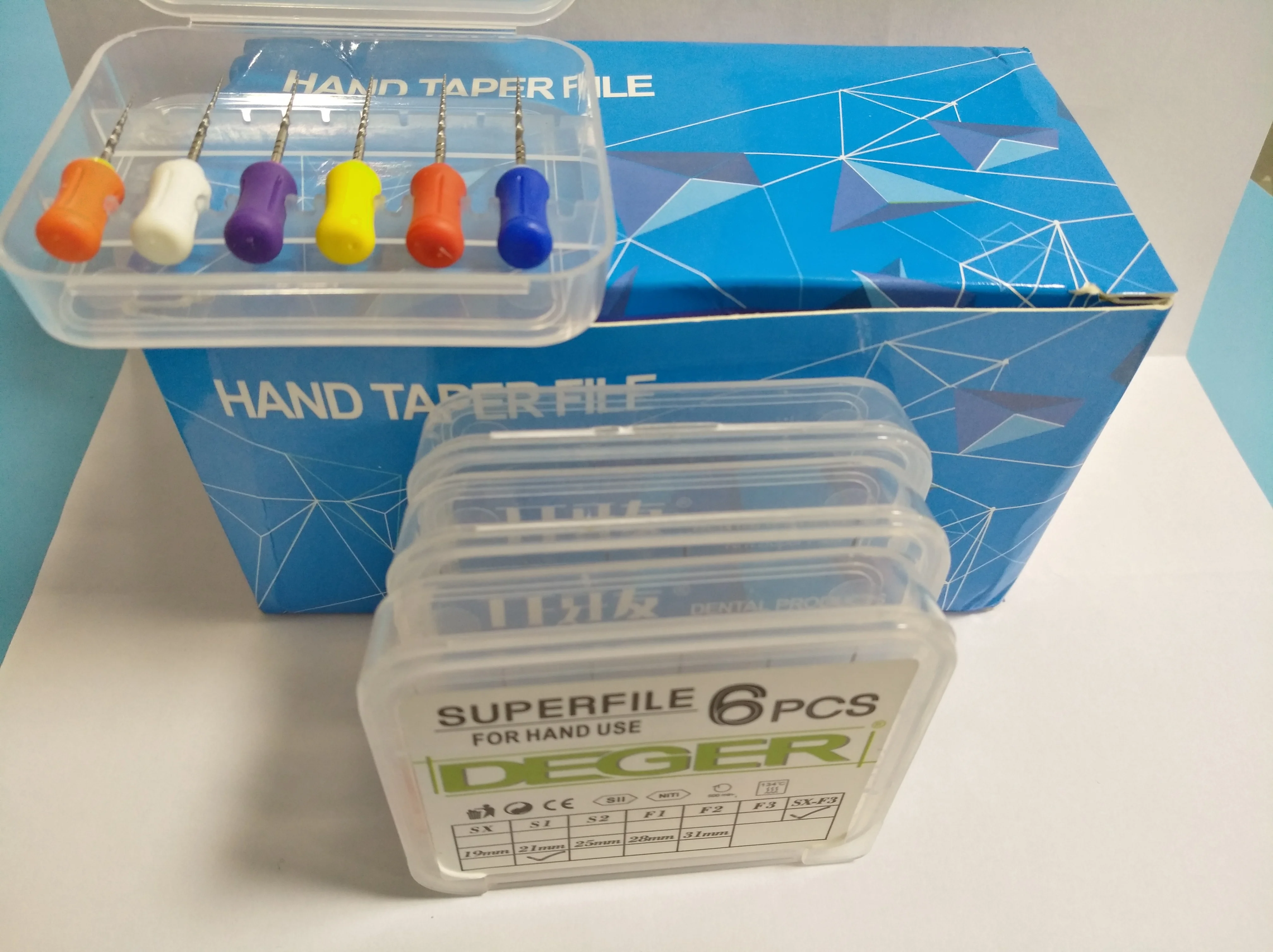 High Quality Hand Use Dental Endo Files  Manual Files Root canal files