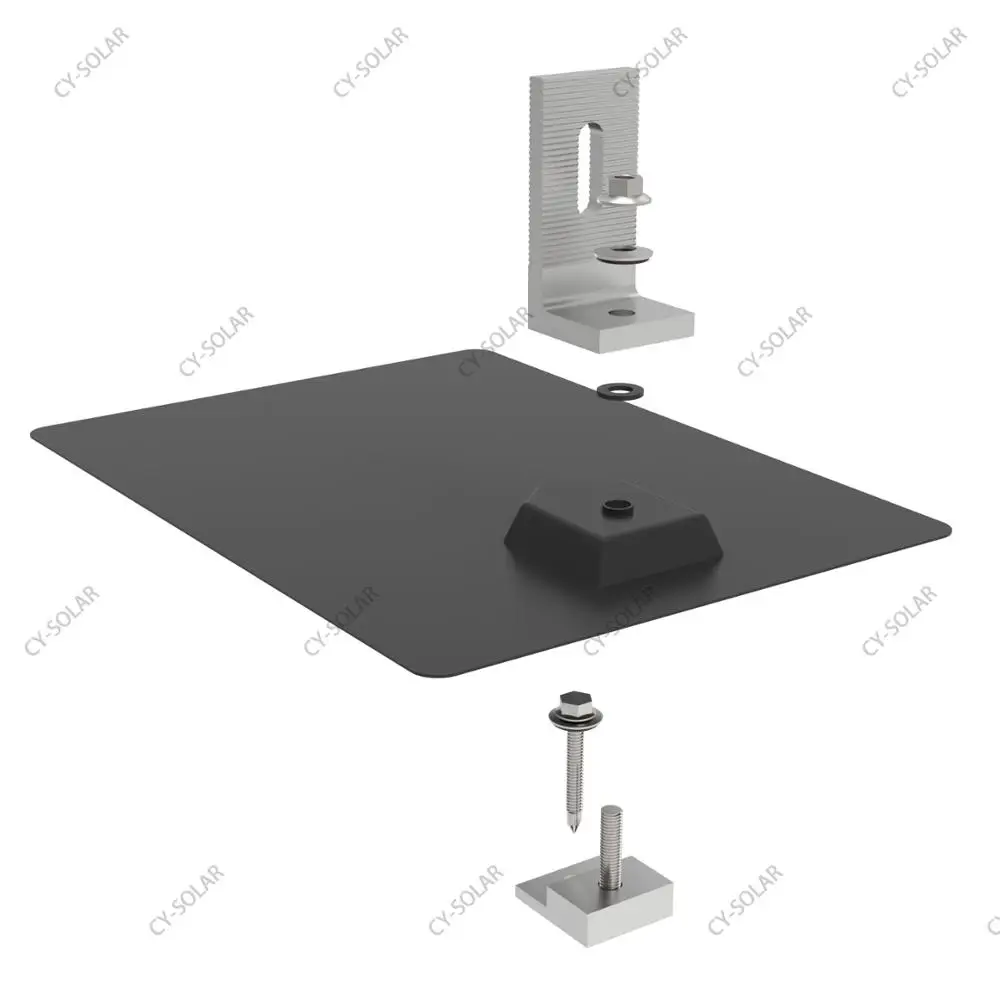 
Waterproof roof Solar Mounting Bracket Flashing Solar Mount Kit 