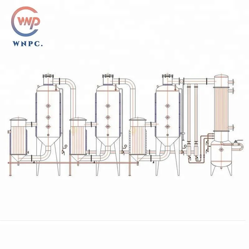 Compact Structure Effect Vacuum Falling Film Evaporator