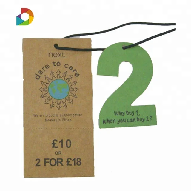 Printed Vintage Kraft Paper Hang tags