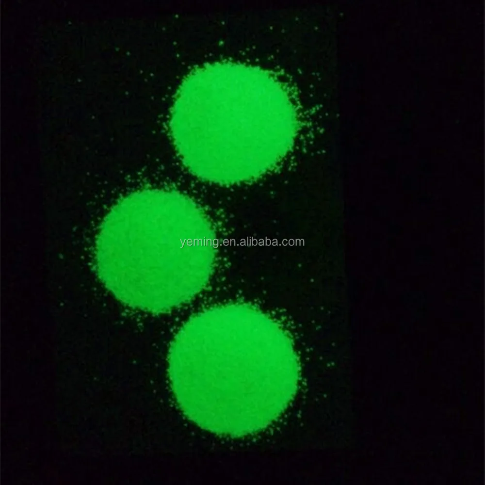 Светящиеся в темноте эпоксидные покрытия порошка