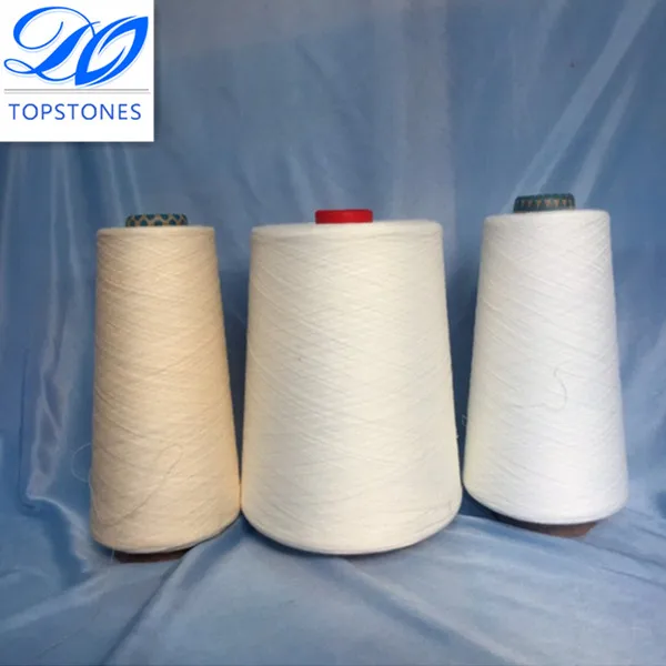 100% Polyester Material 20/1 30/1 40/1 polyester spun yarn RW