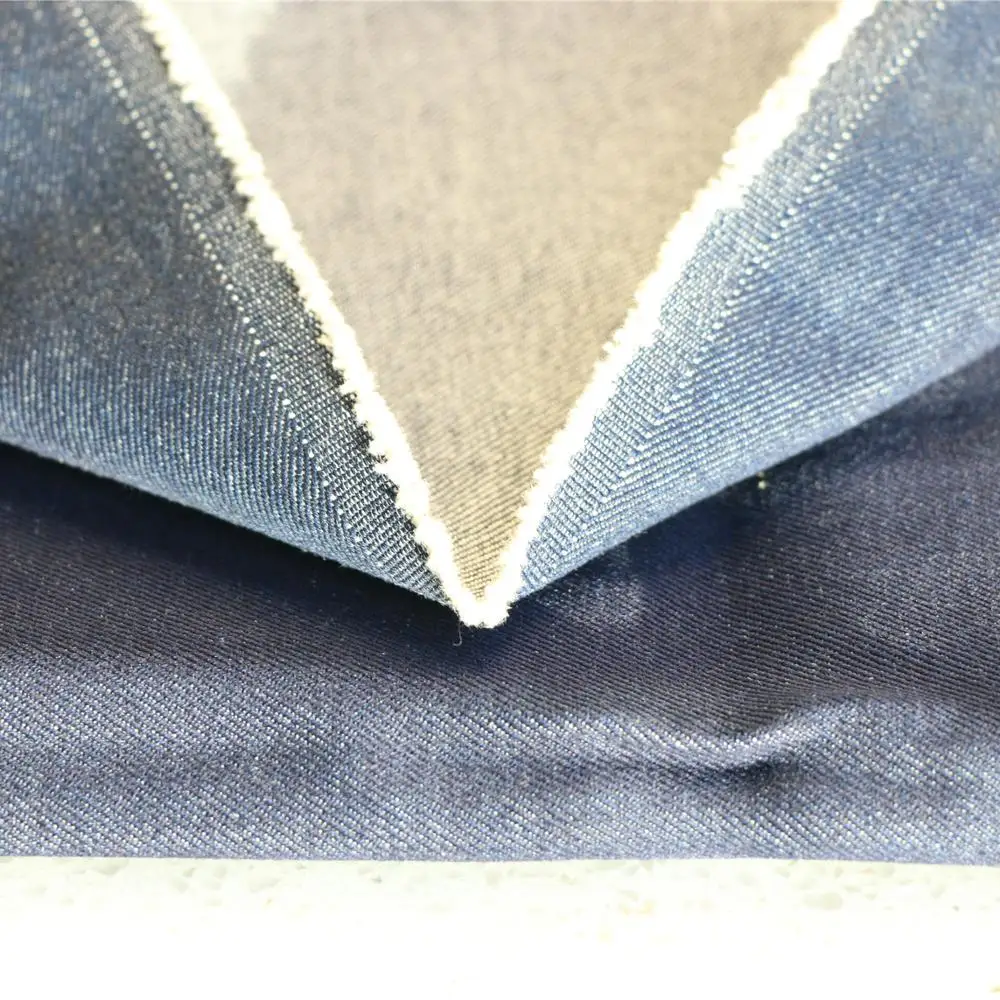 100%polyester antistatic denim jeans fabric