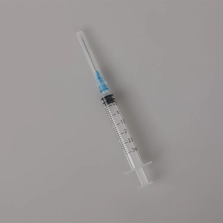 medical plastic syringe no needle