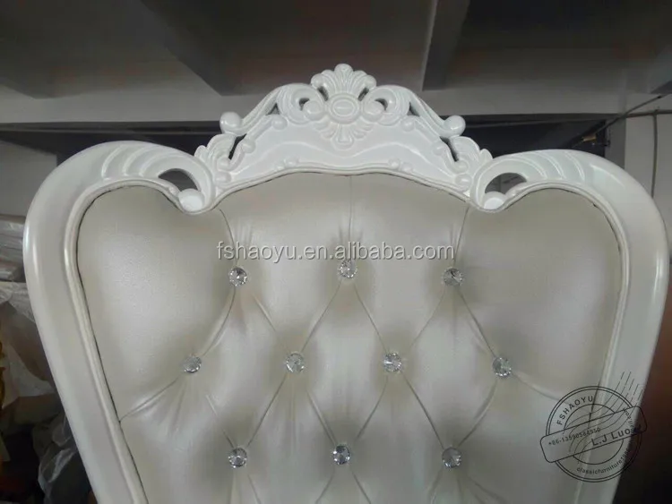 Королевские стулья, роскошные свадебные стулья с высокой спинкой, король и королева, свадебные стулья