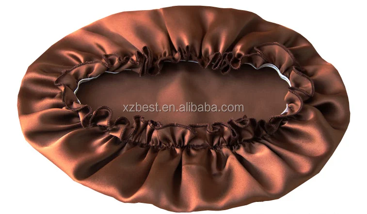 100% pure silk charmeuse sleep hats ,colourful sleep hats