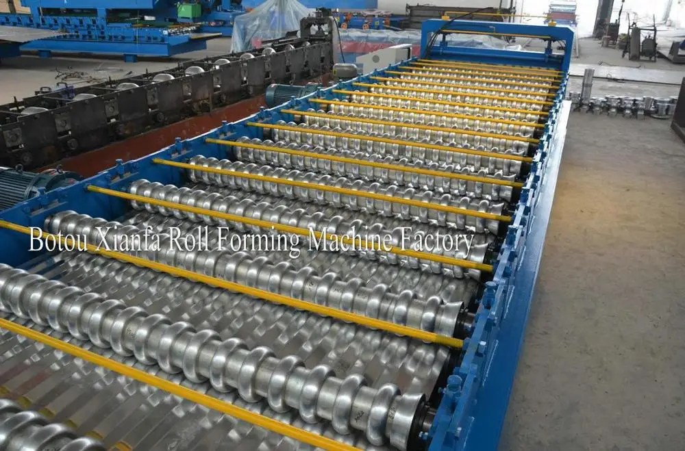 zinc sheet corrugated sheet roll forming machine