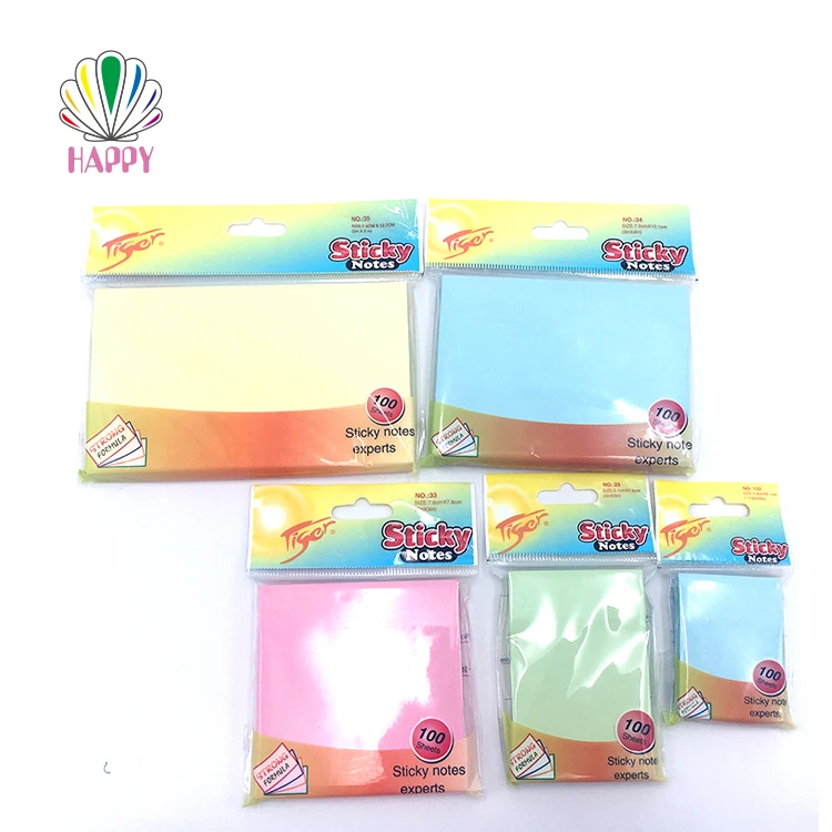 Hot sale sticky note pad Sticky Notes custom logo print sticky note