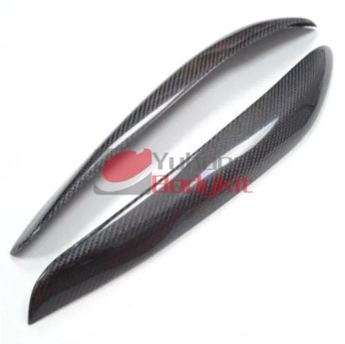 For Skyline R34 Headlight Eye lid Eyebrow Glass Fiber