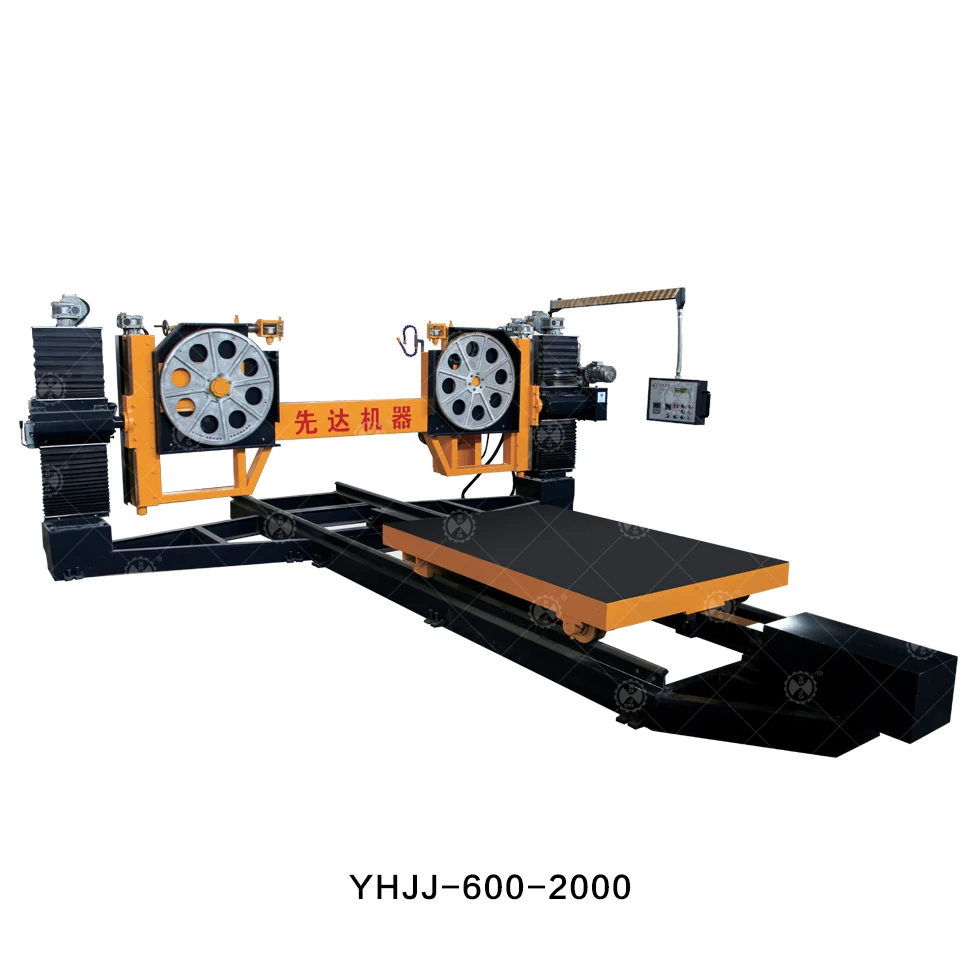 YHJJ-600-2000 XIANDA ленточная пила для резки мраморной плиты машина