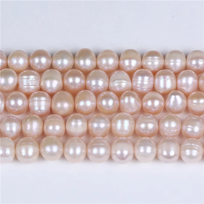 Natural Pearl 8-9mm Cultured Freshwater pearl Strand
