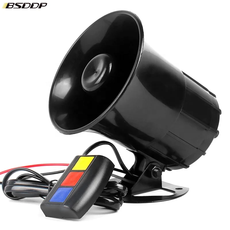 
Motorcycle electric car horn modification accessories three-tone speaker Loud alarm 12V high-decibel multi-tone 