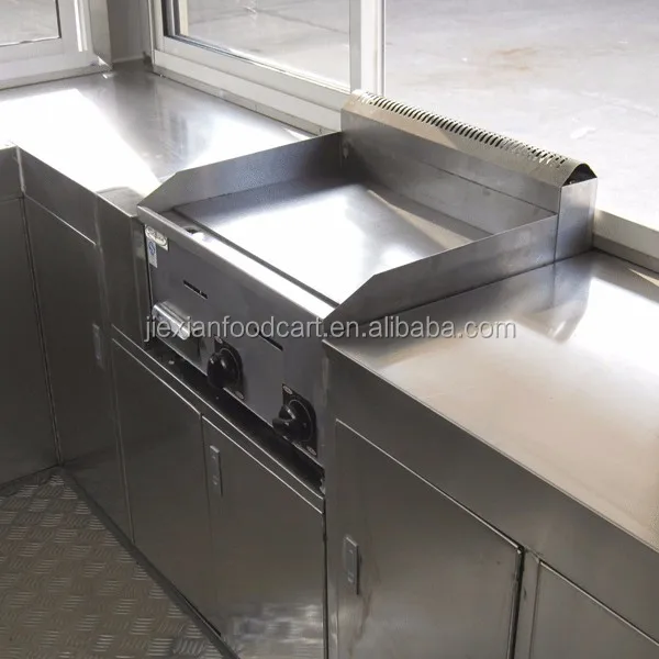 JX-FS400B Mobile food cart/food truck van/food trailer for sale