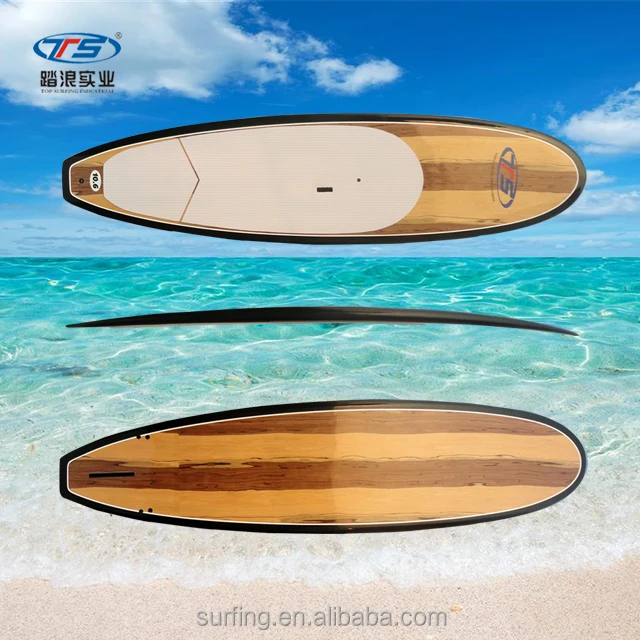 Деревянные доски для серфинга стоьте вверх для серфинга с веслом