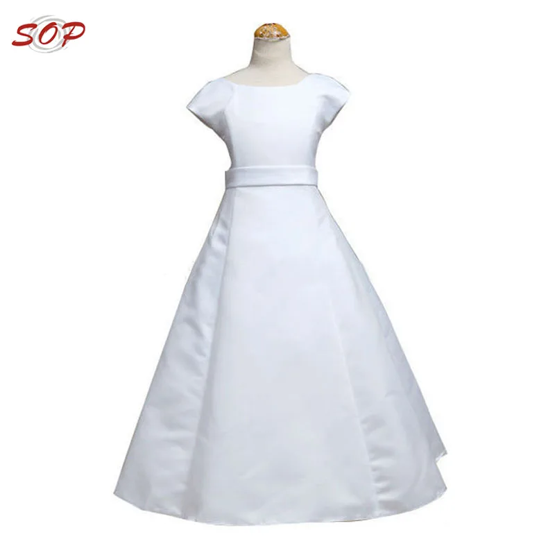 One piece party flower dresses for girls 12 years girls