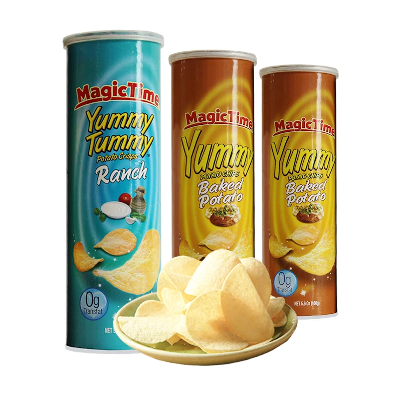 pringles style private label fried potato chips manufacturer